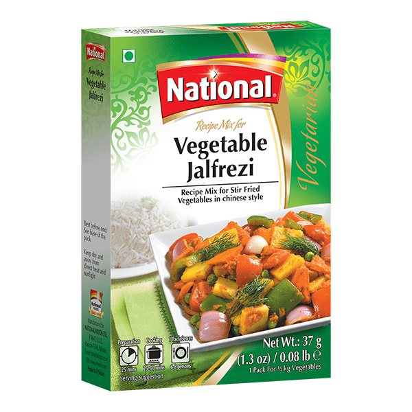 Vegetable Jalfrezi 37g de National