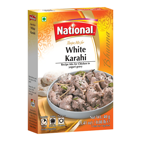 White Karahi 40g de National