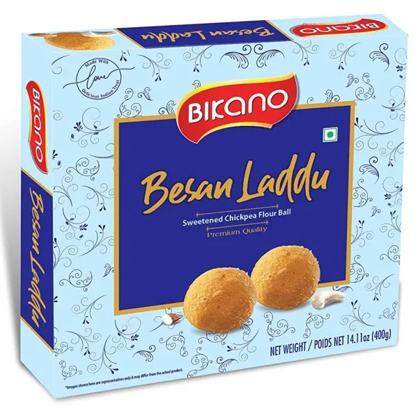 Ladoo besan douceur indienne 400g de Bikano