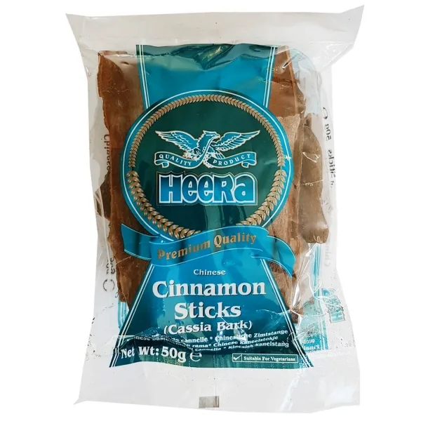 Cannelle en bâtons 50g épice indienne de Heera