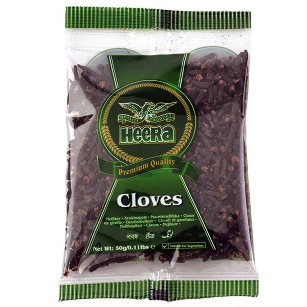 Girofle entier Clous de girofle Epice indienne 50g de Heera