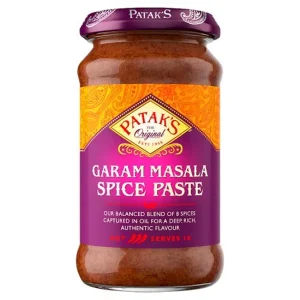 Pâte de curry indienne Garam masala très épicé 250ml de Patak’s