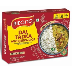 Plat indien lentilles cuisinées Dal tadka 375g de Bikano