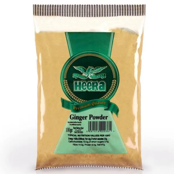 Gingembre en poudre épice indienne 100g de Heera