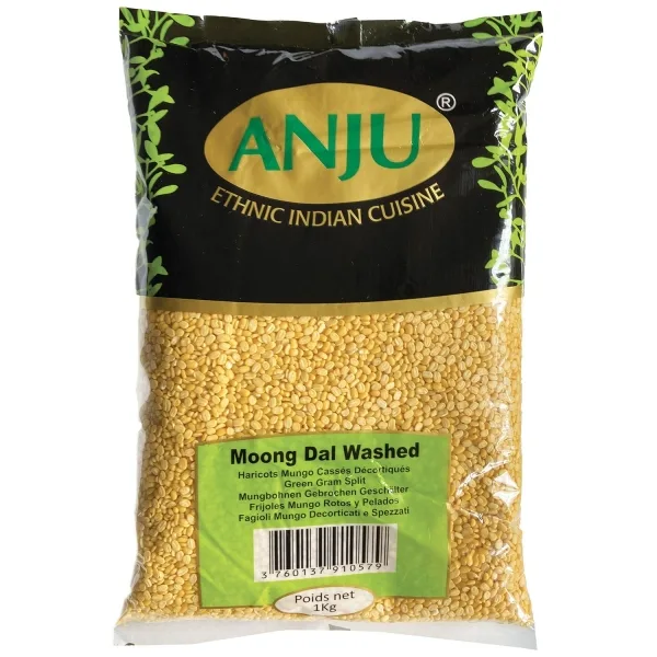 Lentilles indiennes moong dal 1kg de Anju