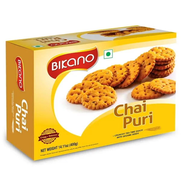 Mélange apéritif indien Namkeen Chai puri 400g de Bikano