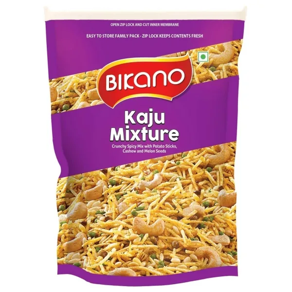 Mélange apéritif indien Namkeen Kaju mix 200g de Bikano