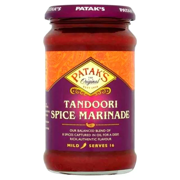Pâte de marinade Tandoori indien doux 250ml de Patak’s