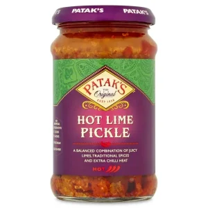 Pickles ou achars indiens au citron très épicé 250ml de Patak’s