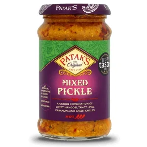 Pickles mélange indien sauce très épicée 250ml de Patak’s