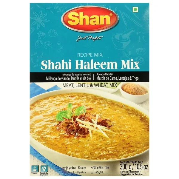 Préparation Shahi haleem, viande et lentilles indiens 300g de Shan