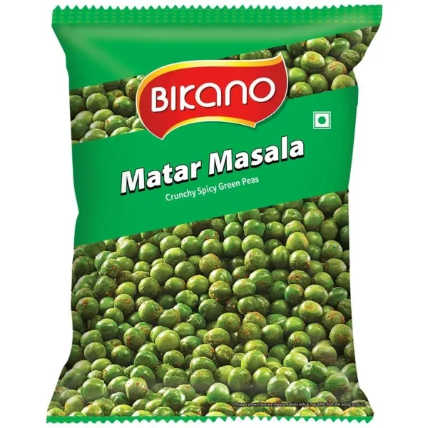 Mélange apéritif indien Namkeen Matar masala 200g de Bikano
