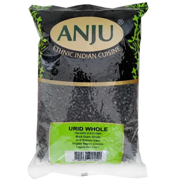 Lentilles indiennes Urad Dal entier 1kg de Anju