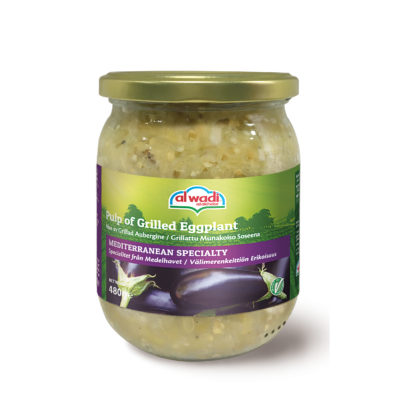 Pulpe d’aubergine grillée 480G